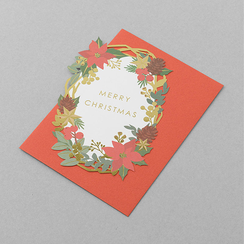 Midori Card Laser Cut Christmas Season Limited Edition