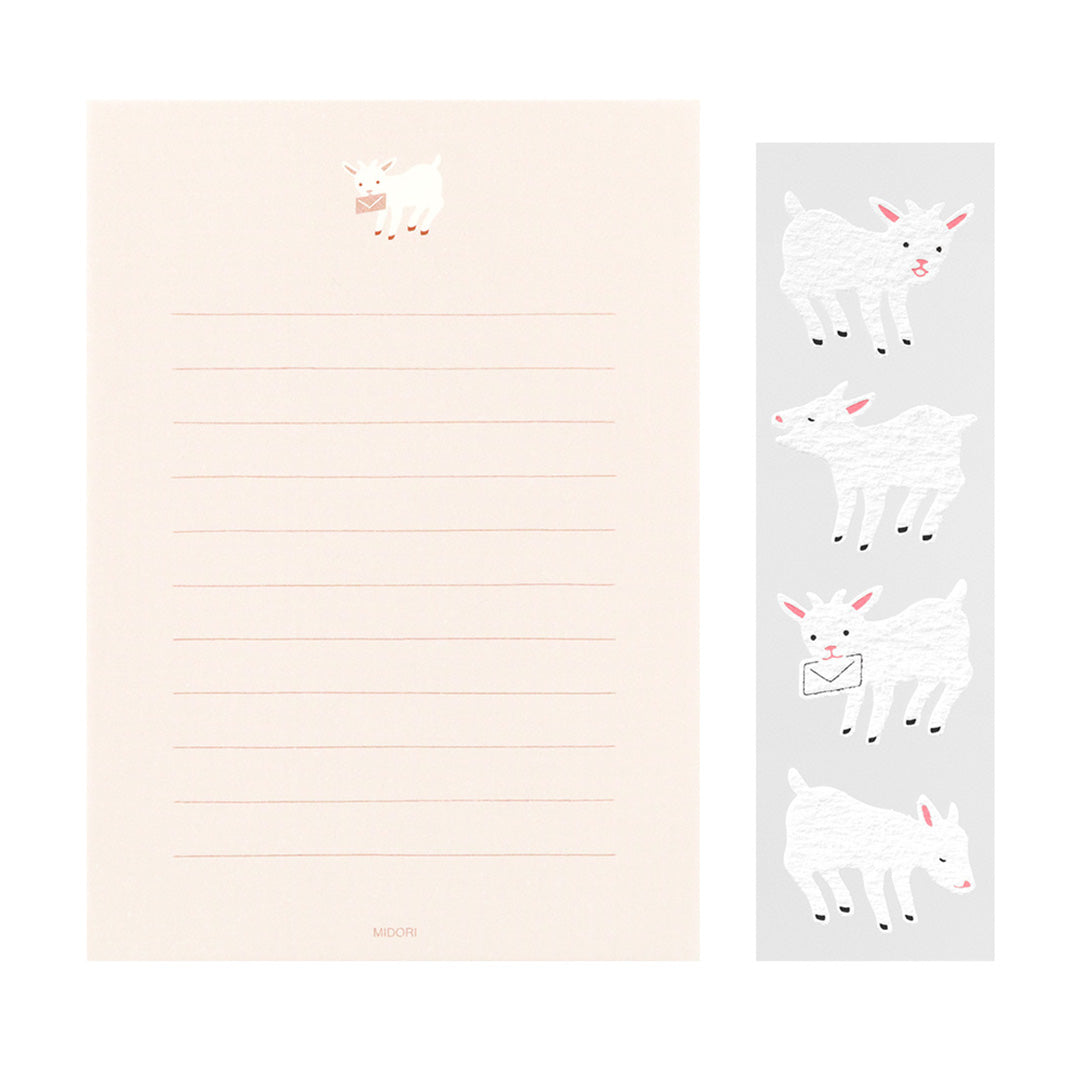 Midori Letter Set with Stickers
