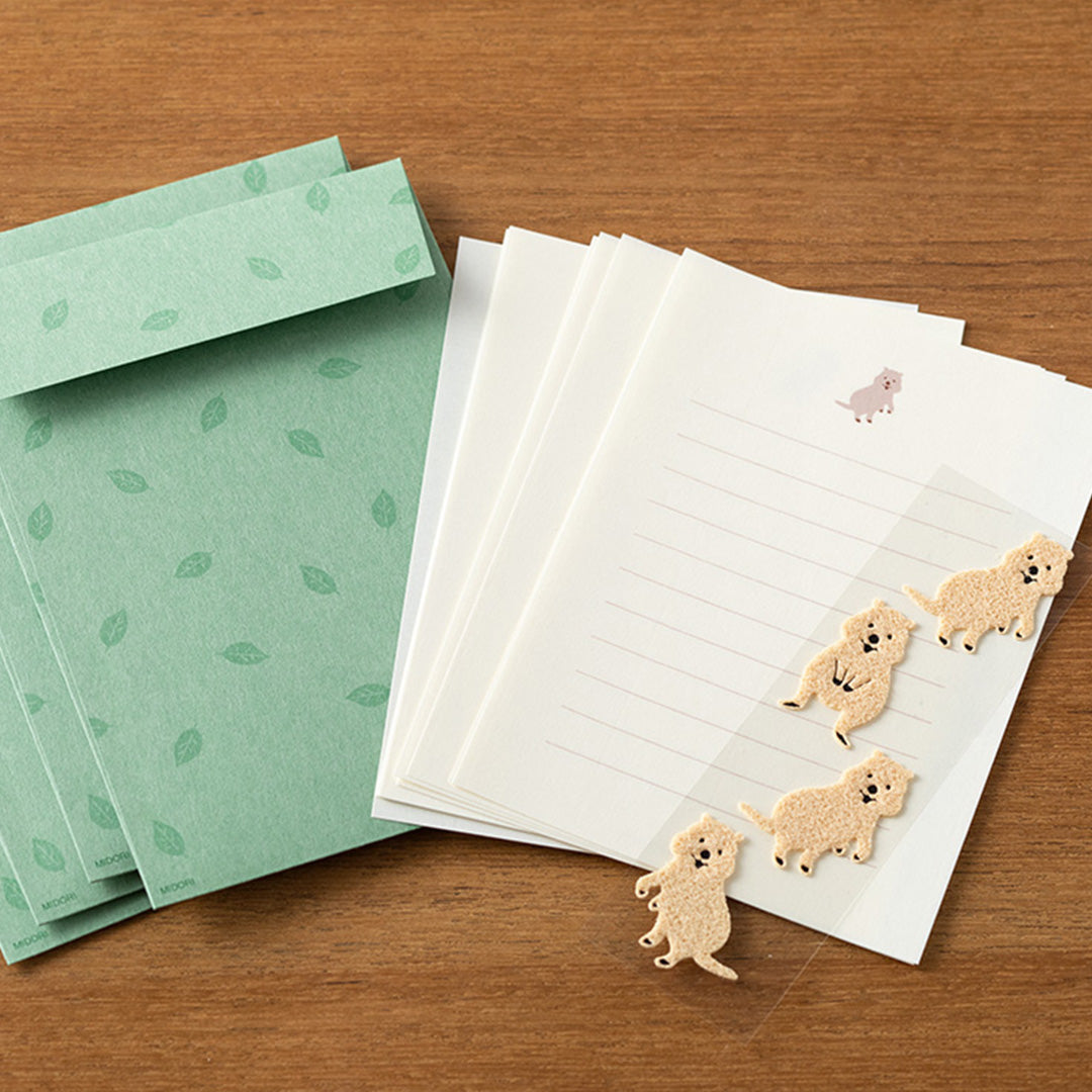 Midori Letter Set with Stickers