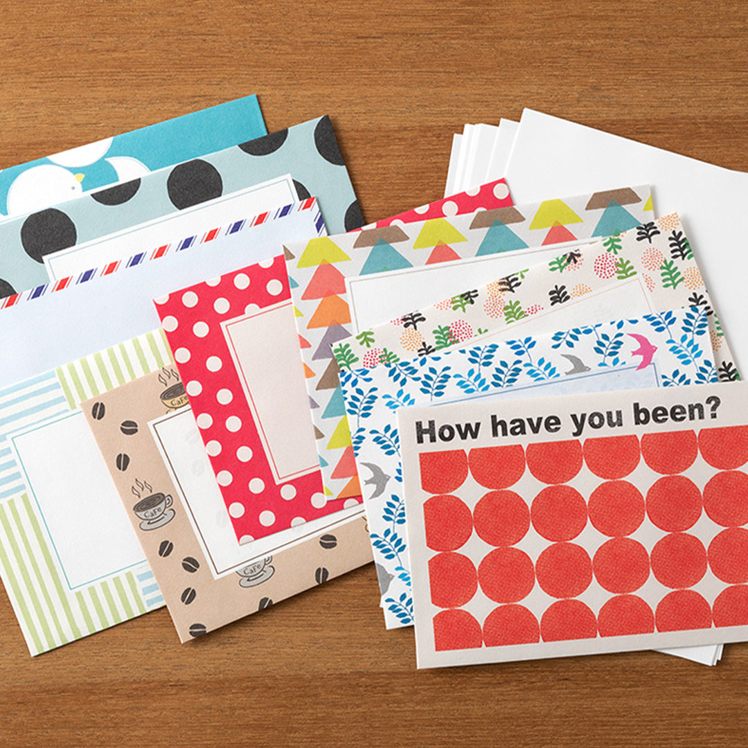Midori Multiple Packed Letter Set