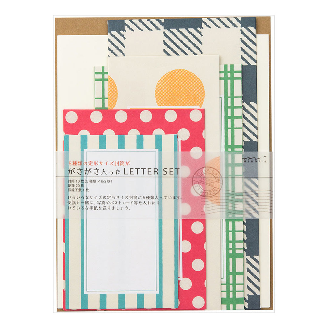 Midori Multiple Packed Letter Set