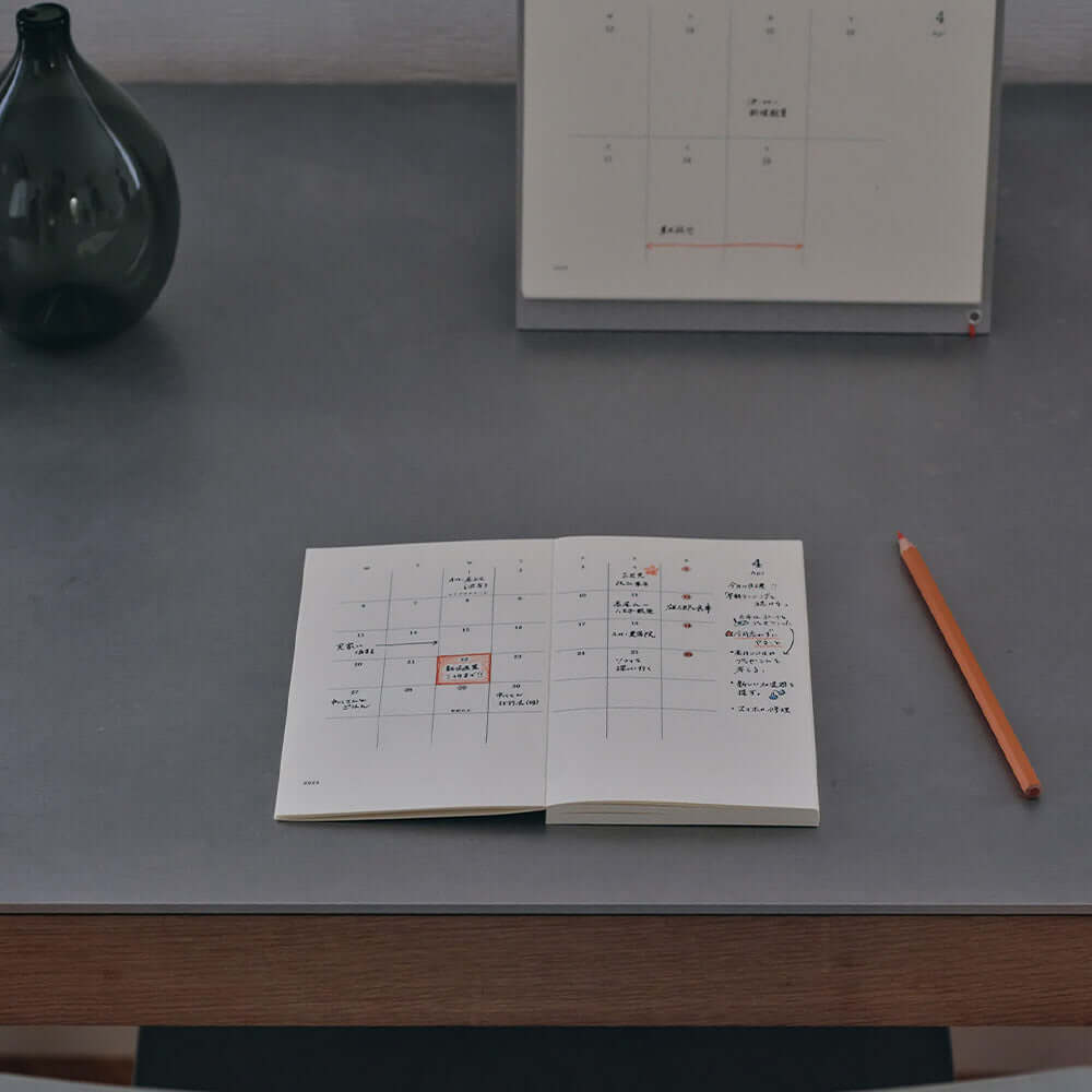 Midori Notebook Diary 2027 A6