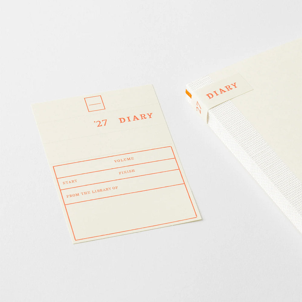 Midori Notebook Diary 2027 A5