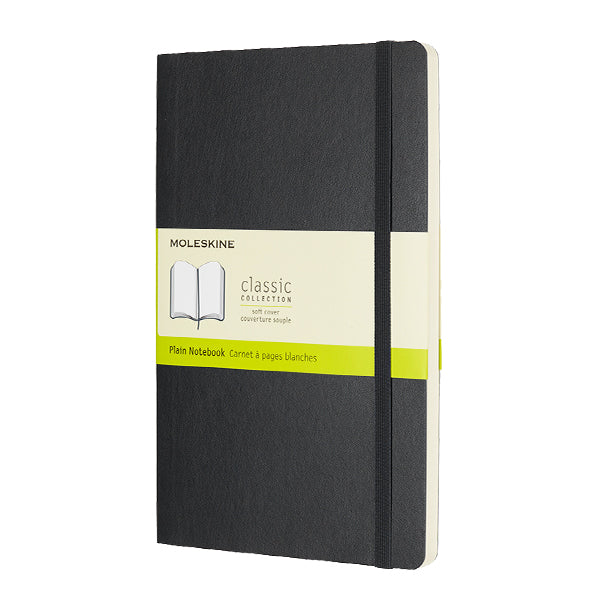 Moleskine Soft Cover Large Notebook 135x210 Black