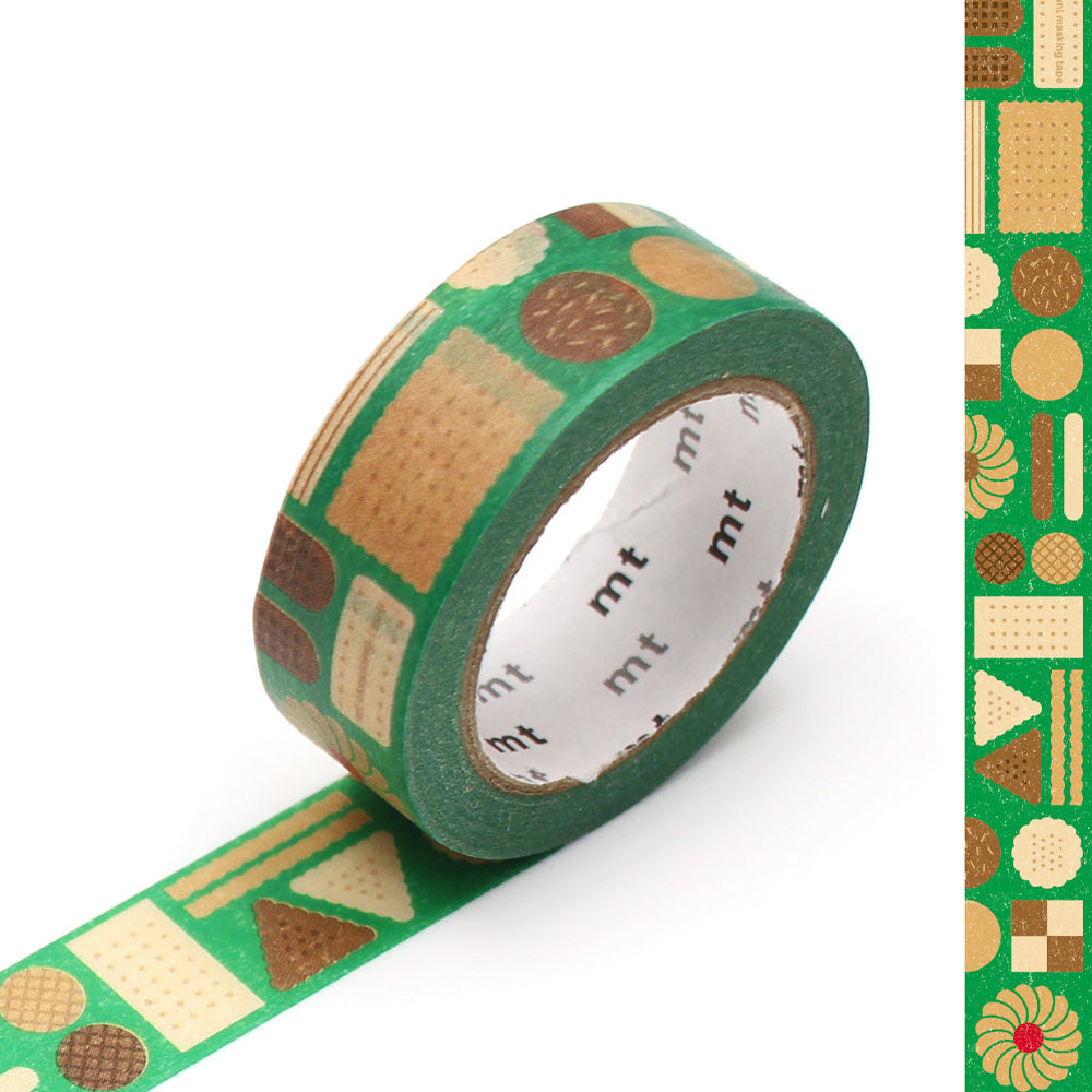 mt Washi Masking Tape - 15mm x 7m - Geometry Cookie