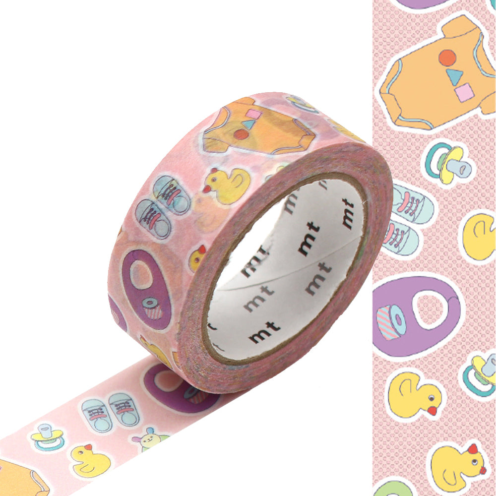mt Washi Masking Tape - 15mm x 7m - Baby Goods