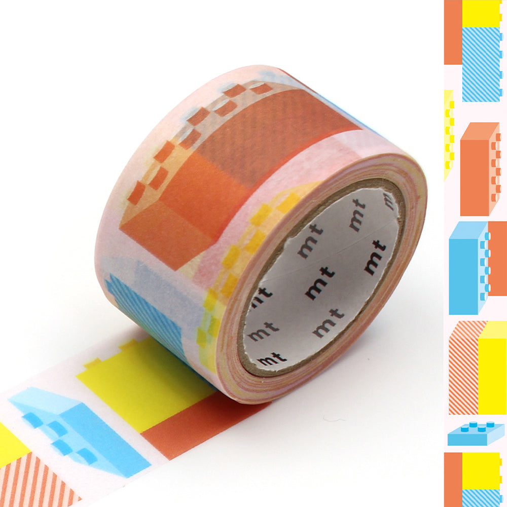mt Washi Masking Tape - 25mm x 7m - Block