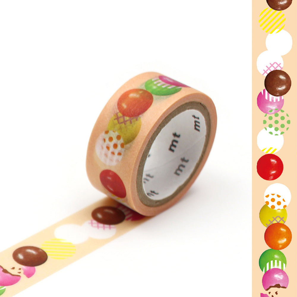 mt Washi Masking Tape - Color Choco