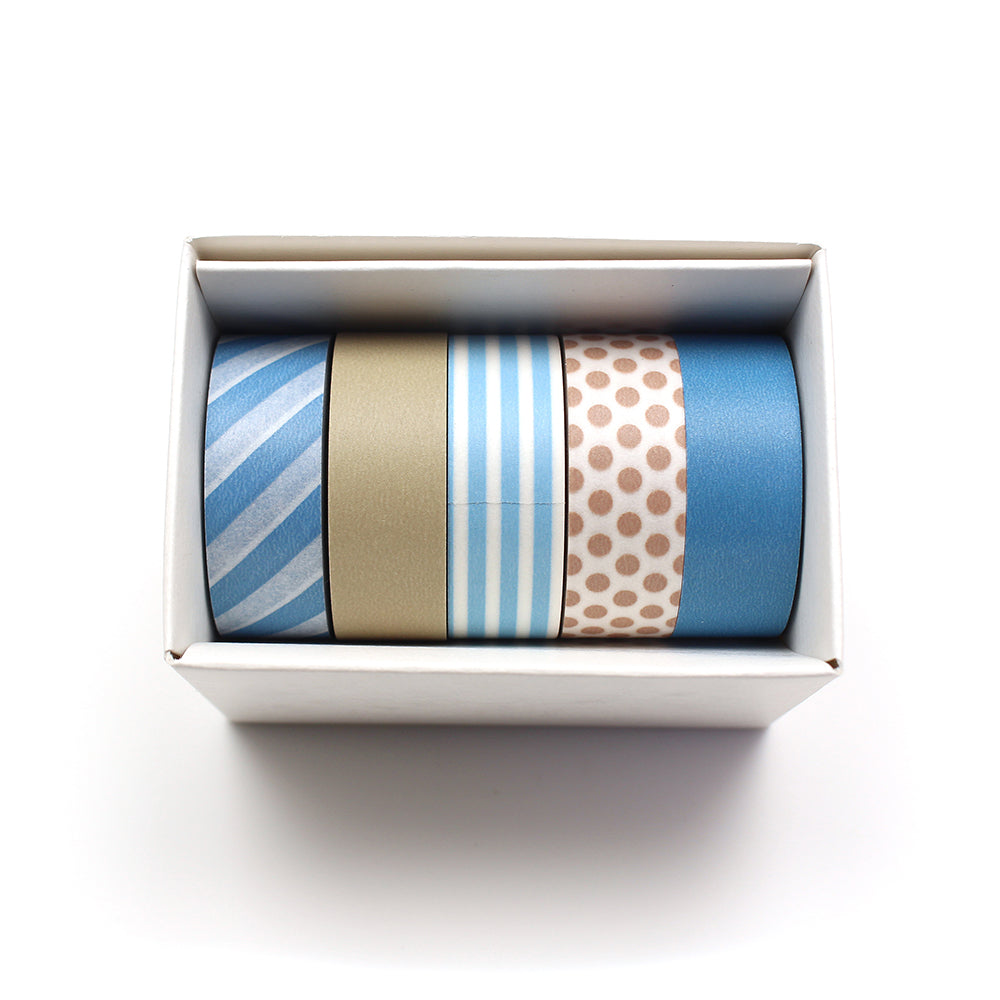 mt Washi Masking Tape - 15mm x 7m - Giftbox Greyish