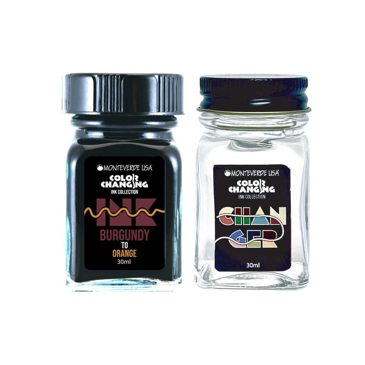 Monteverde Ink Bottle Colour Changing Ink 30ml & Changer Set