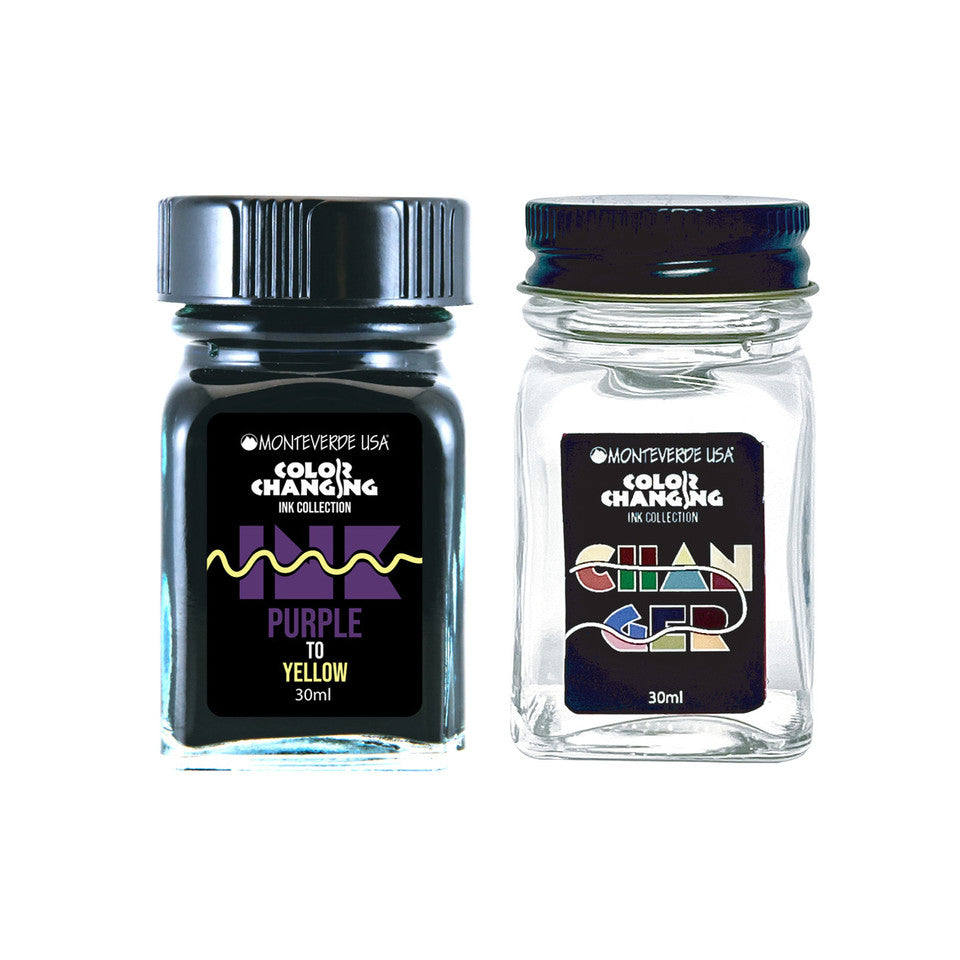 Monteverde Ink Bottle Colour Changing Ink 30ml & Changer Set