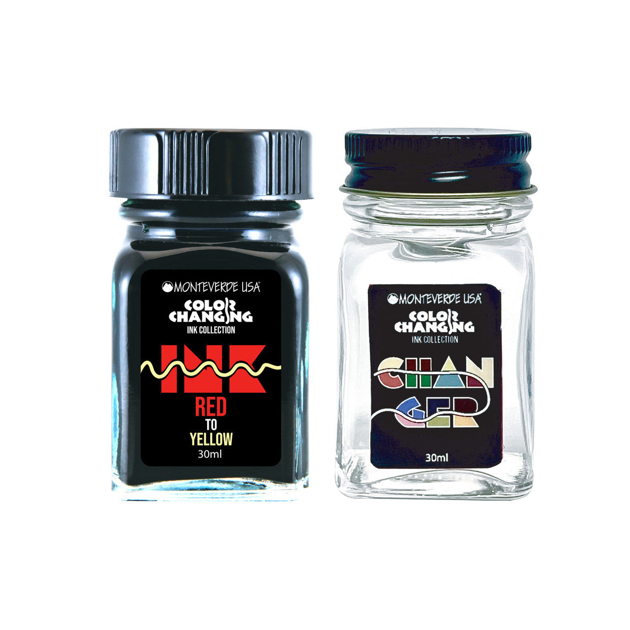 Monteverde Ink Bottle Colour Changing Ink 30ml & Changer Set