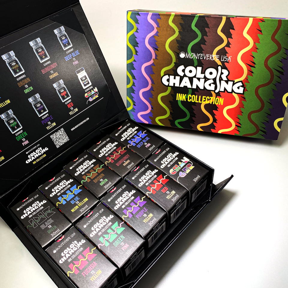 Monteverde Colour Changing Ink Collection Gift Set