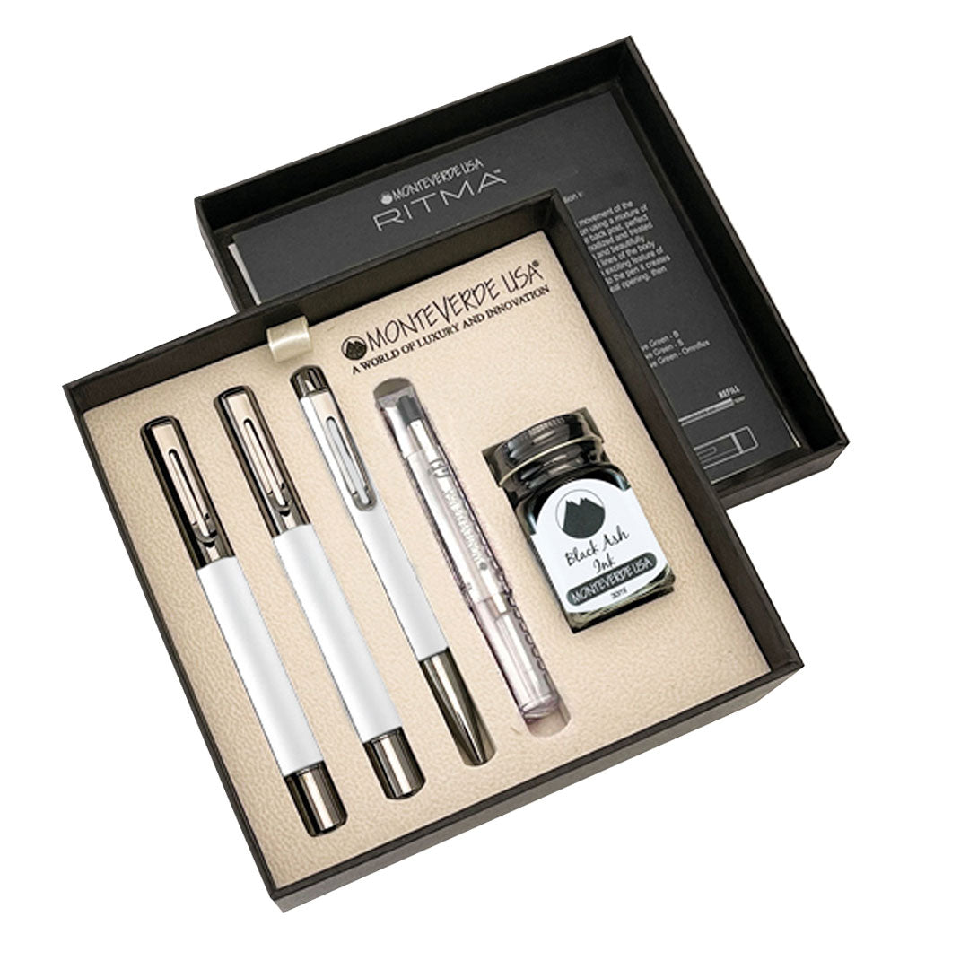Monteverde Ritma 3+2 Piece Set Silver