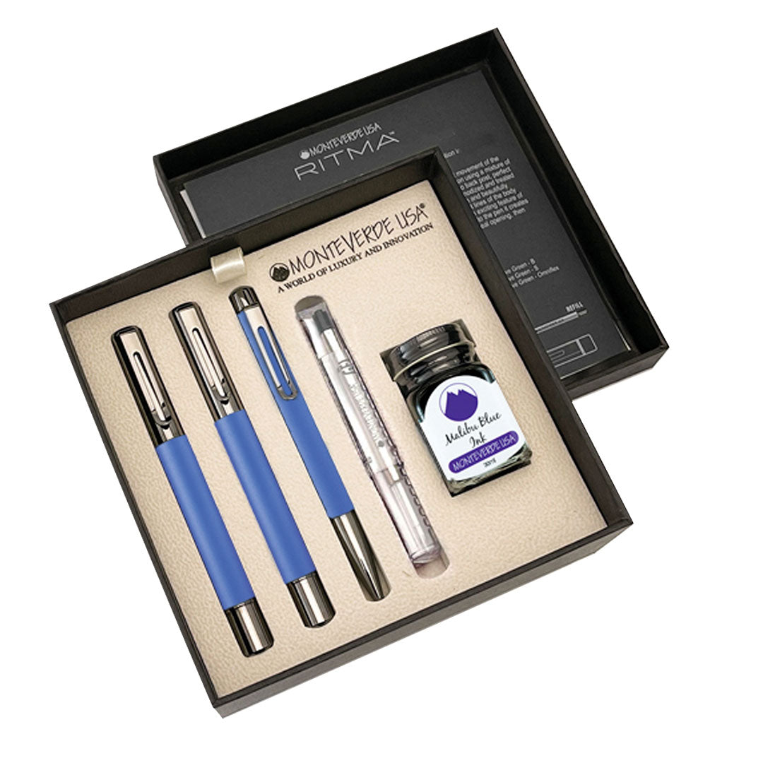 Monteverde Ritma 3+2 Piece Set Blue