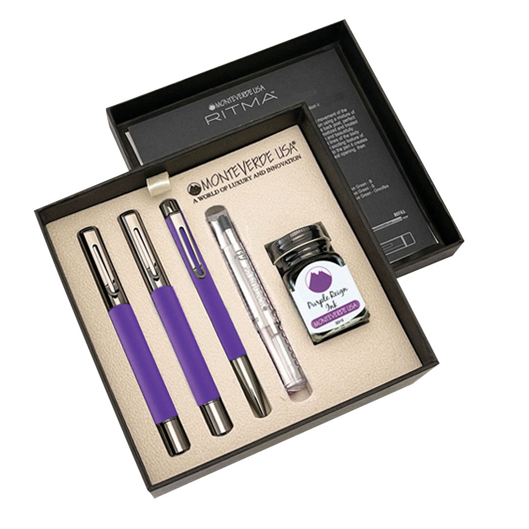 Monteverde Ritma 3+2 Piece Set Purple