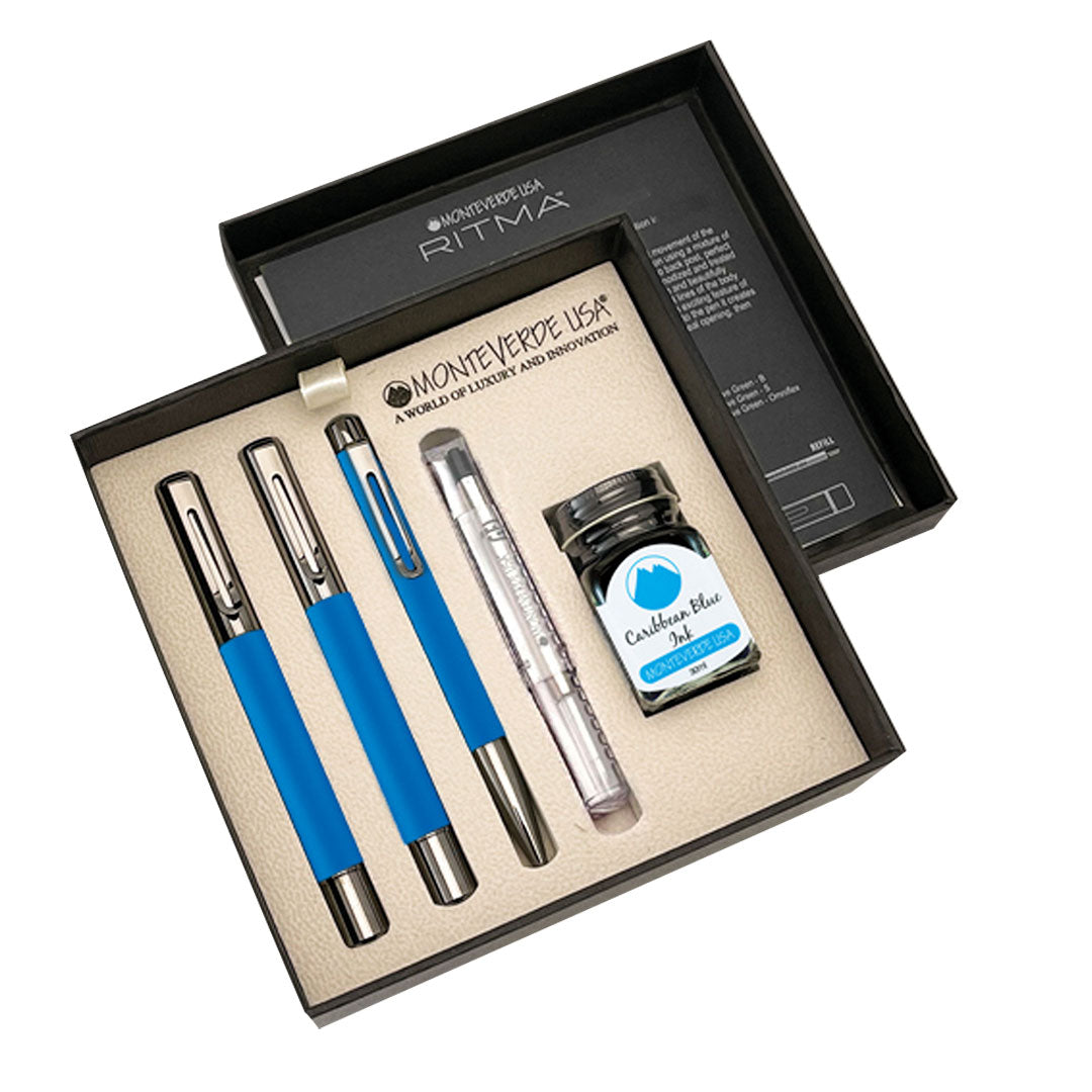 Monteverde Ritma 3+2 Piece Set Turquoise