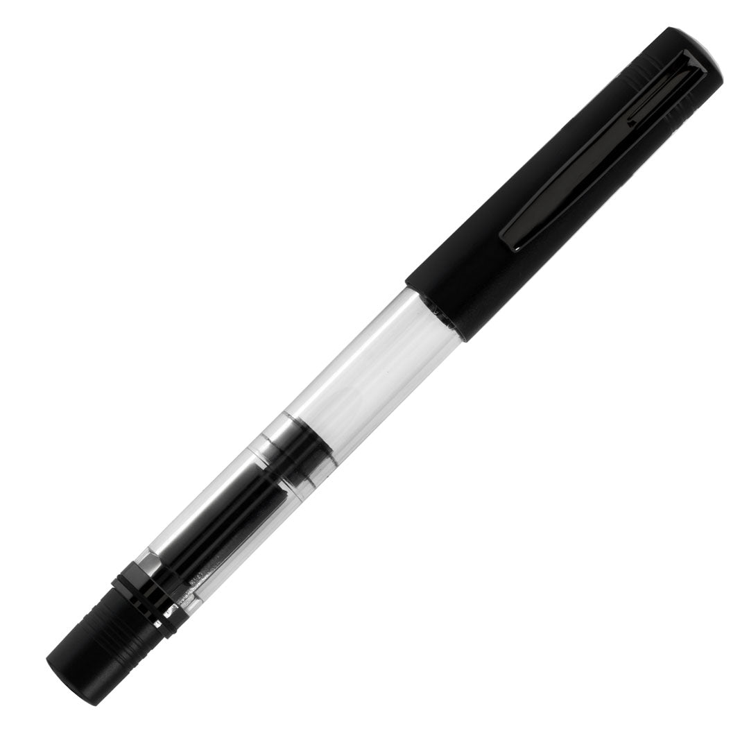 Monteverde MP1 Piston Filling Fountain Pen Black Noir