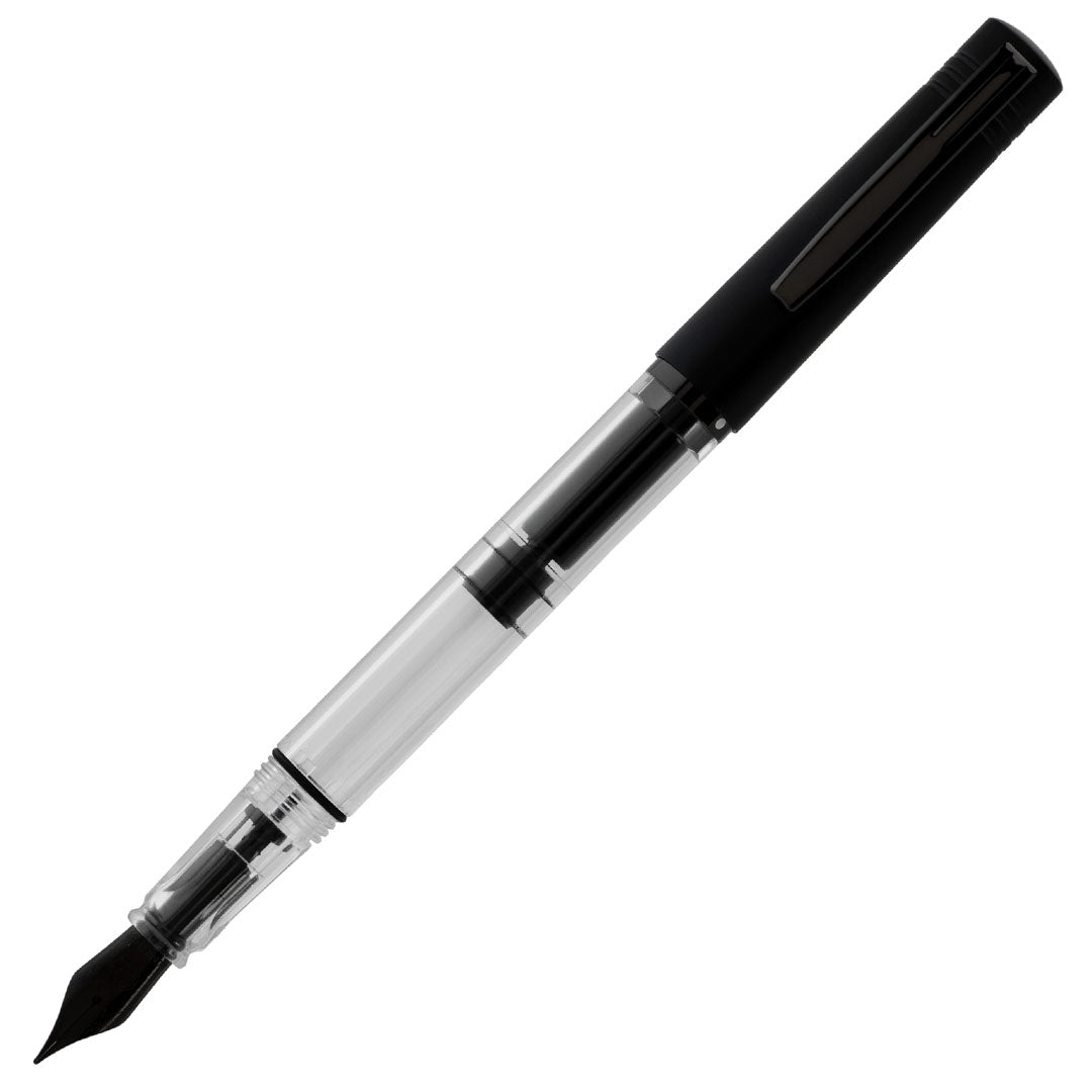 Monteverde MP1 Piston Filling Fountain Pen Black Noir