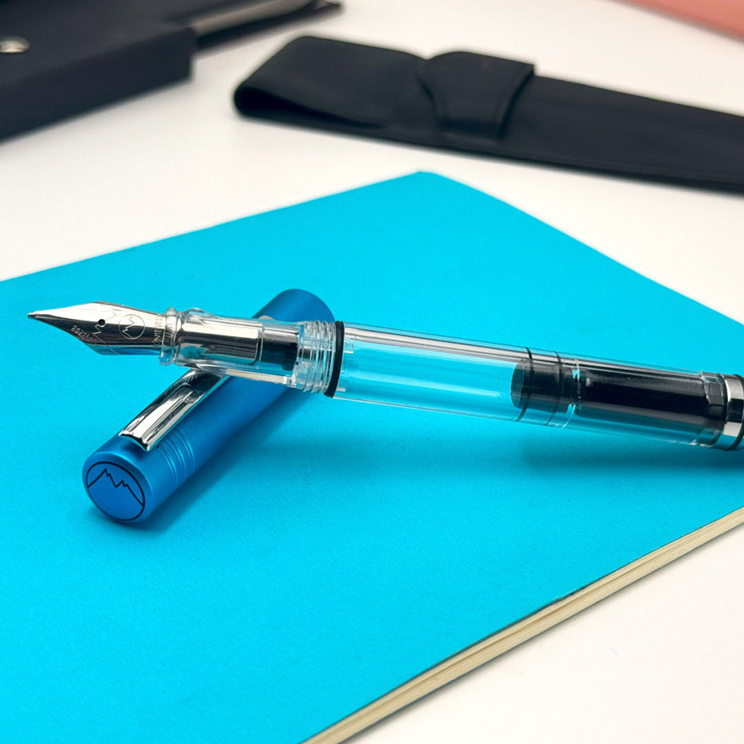 Monteverde MP1 Piston Filling Fountain Pen Bright Blue