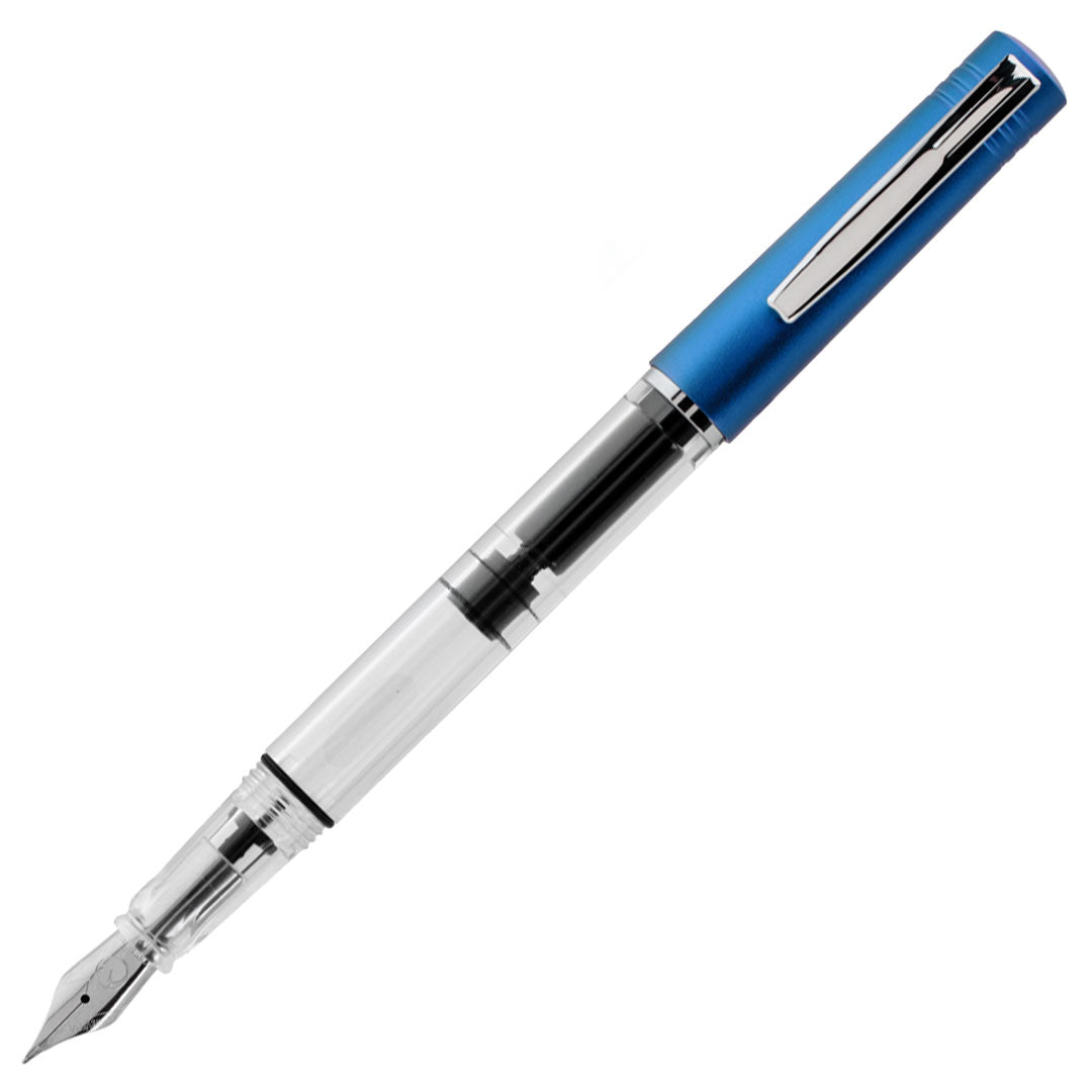 Monteverde MP1 Piston Filling Fountain Pen Bright Blue