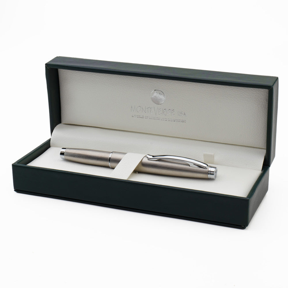Monteverde Dakota Fountain Pen Stainless Steel