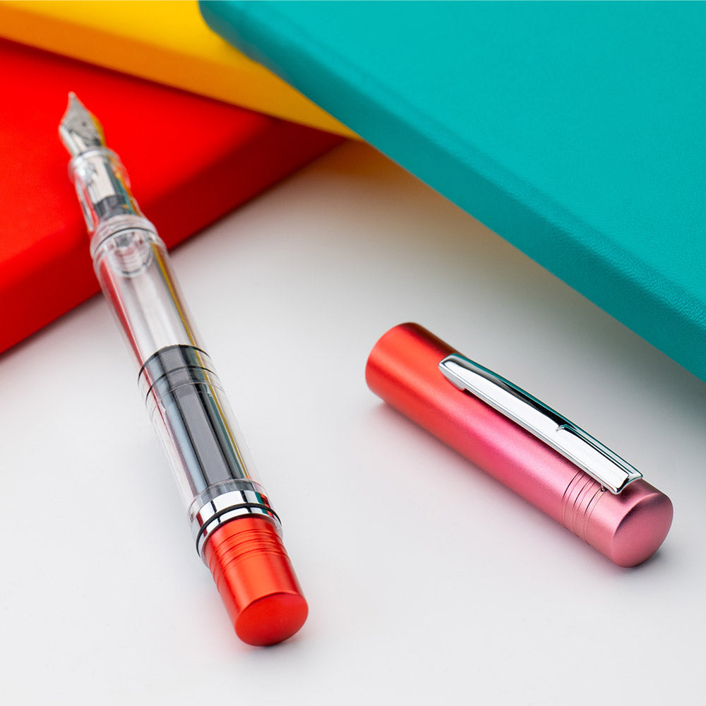 Monteverde MP1 Piston Filling Fountain Pen Limited Edition Strawberry Dreams