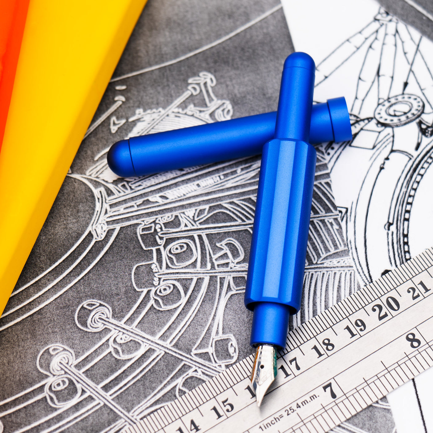 Monteverde Axis Fountain Pen Blue