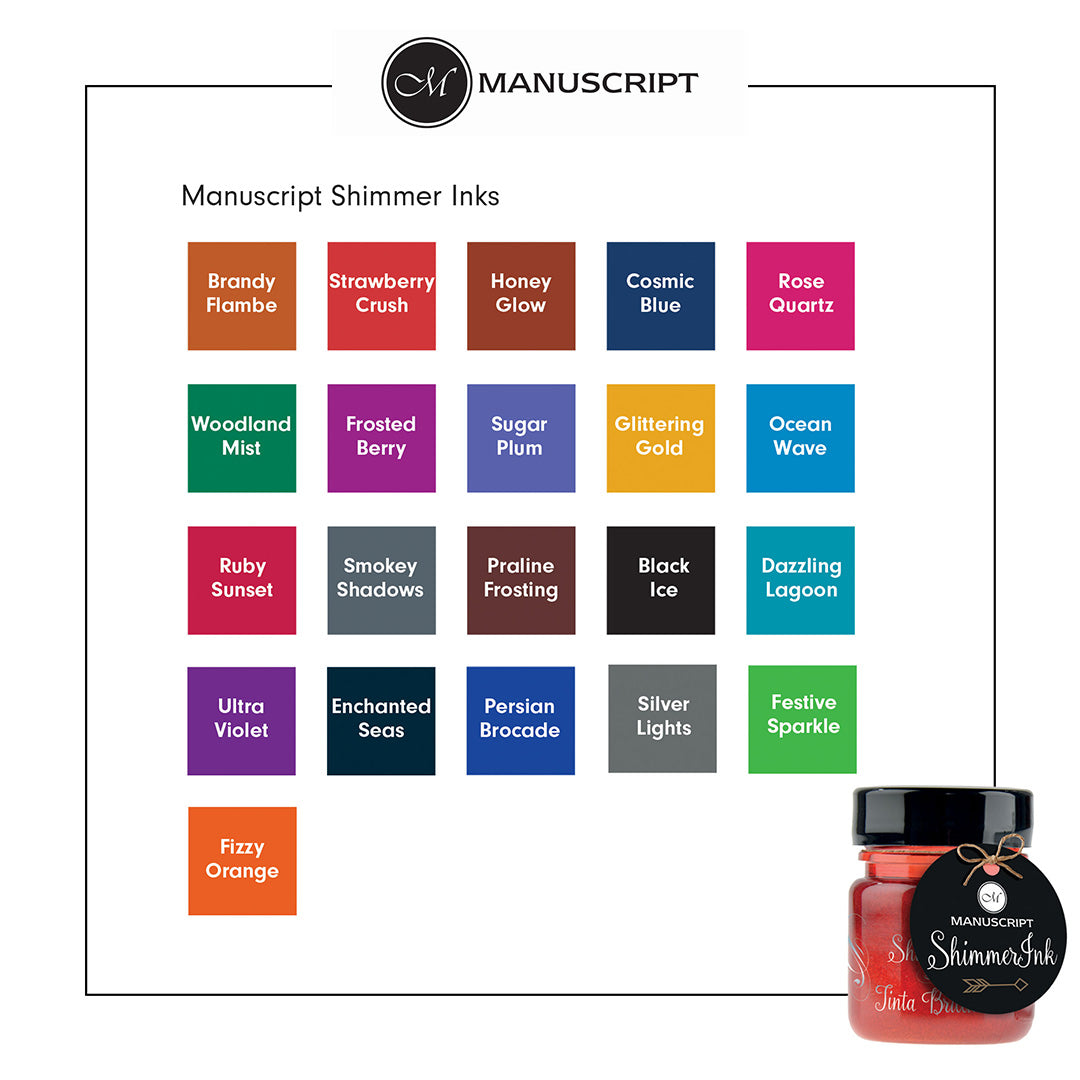 Manuscript Shimmer Ink 25ml