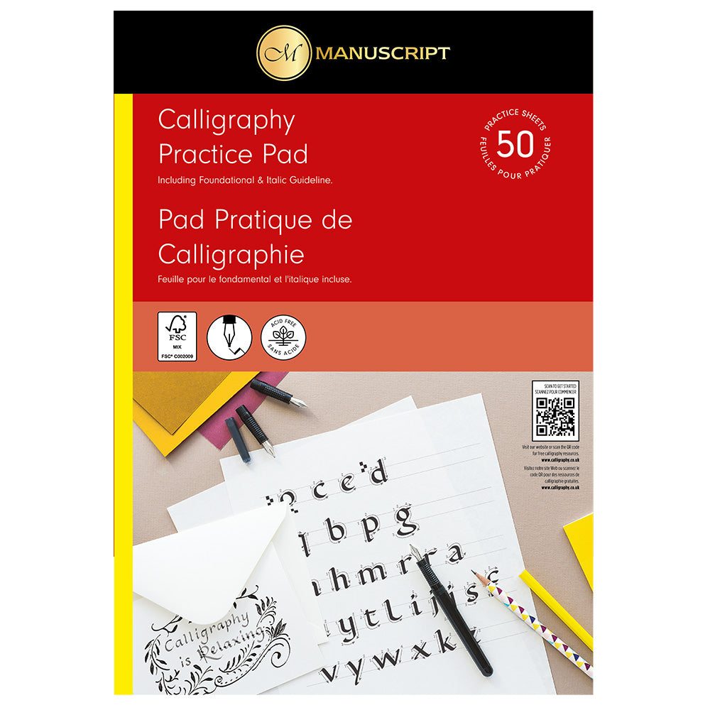 Manuscript Calligraphy Practice Pad