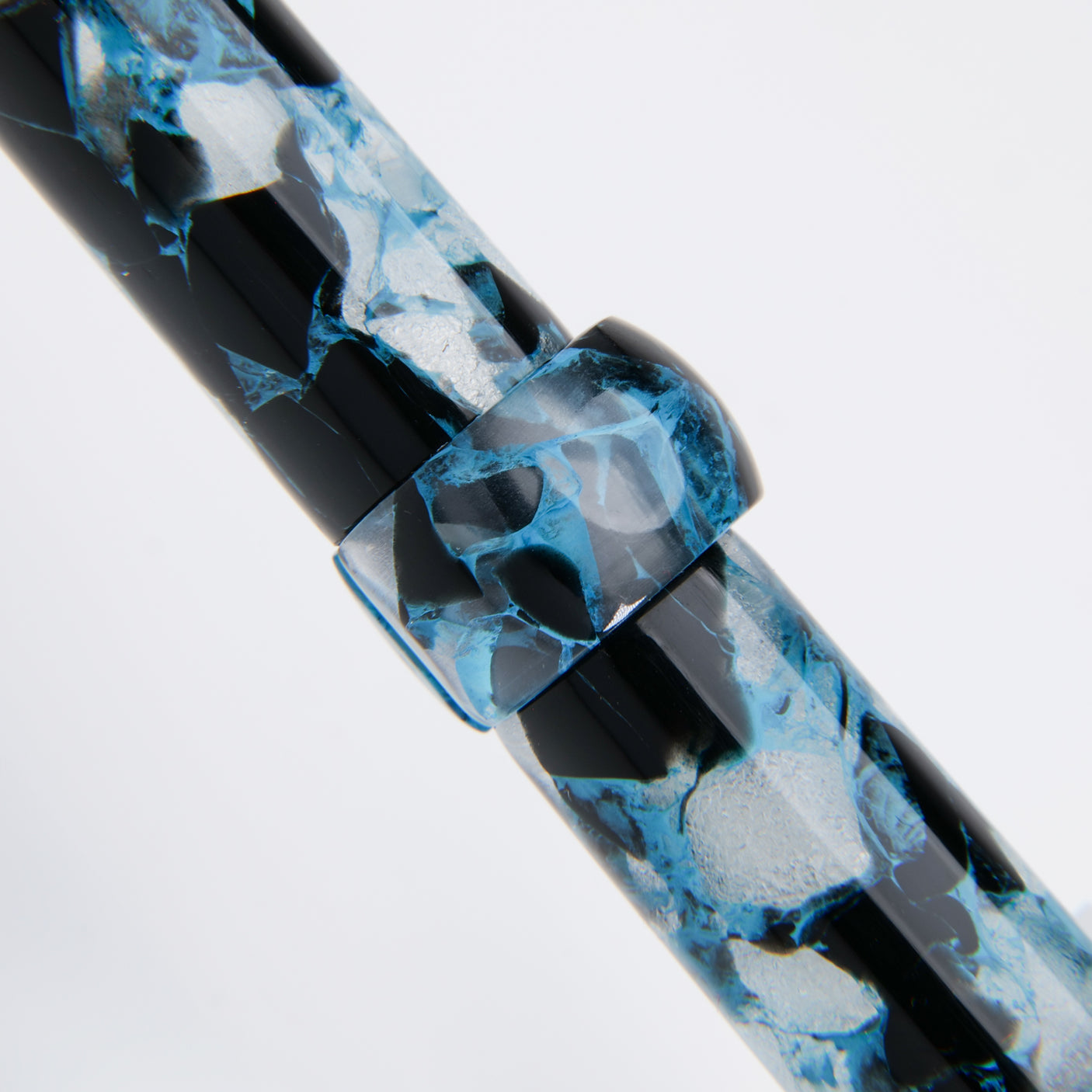 Conklin Mark Twain Crescent Filler Fountain Pen Blue Array