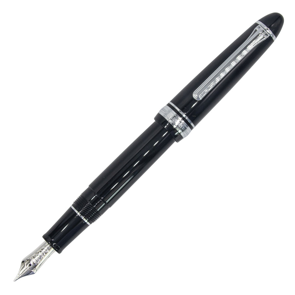 Nagasawa Profit Black Fountain Pen Zoom Nib by Nagasawa at Cult Pens