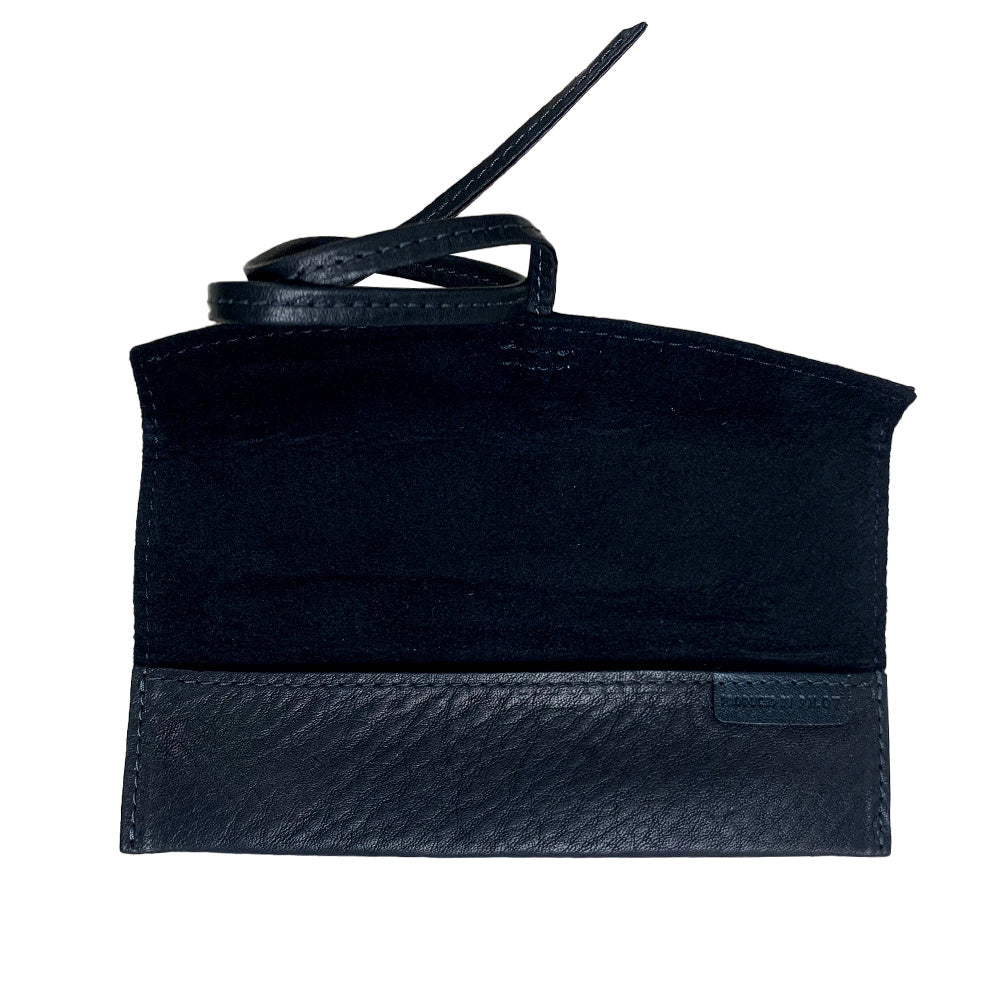 Namiki Leather Pen Case Laced Wrap Medium