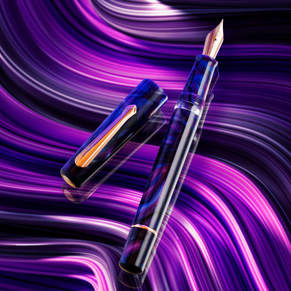 Nahvalur Schuylkill Fountain Pen Cichlid Purple by Nahvalur at Cult Pens