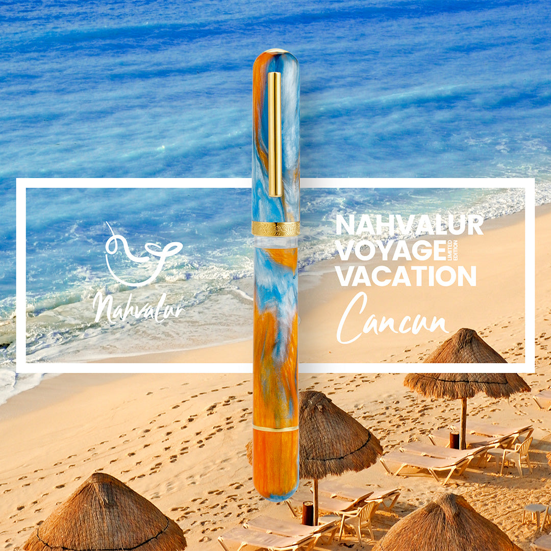 Nahvalur Vacation Voyage Fountain Pen Limited Edition Cancun