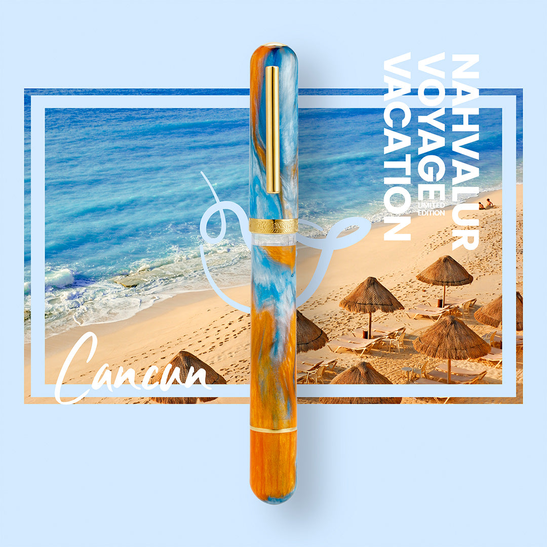 Nahvalur Vacation Voyage Fountain Pen Limited Edition Cancun