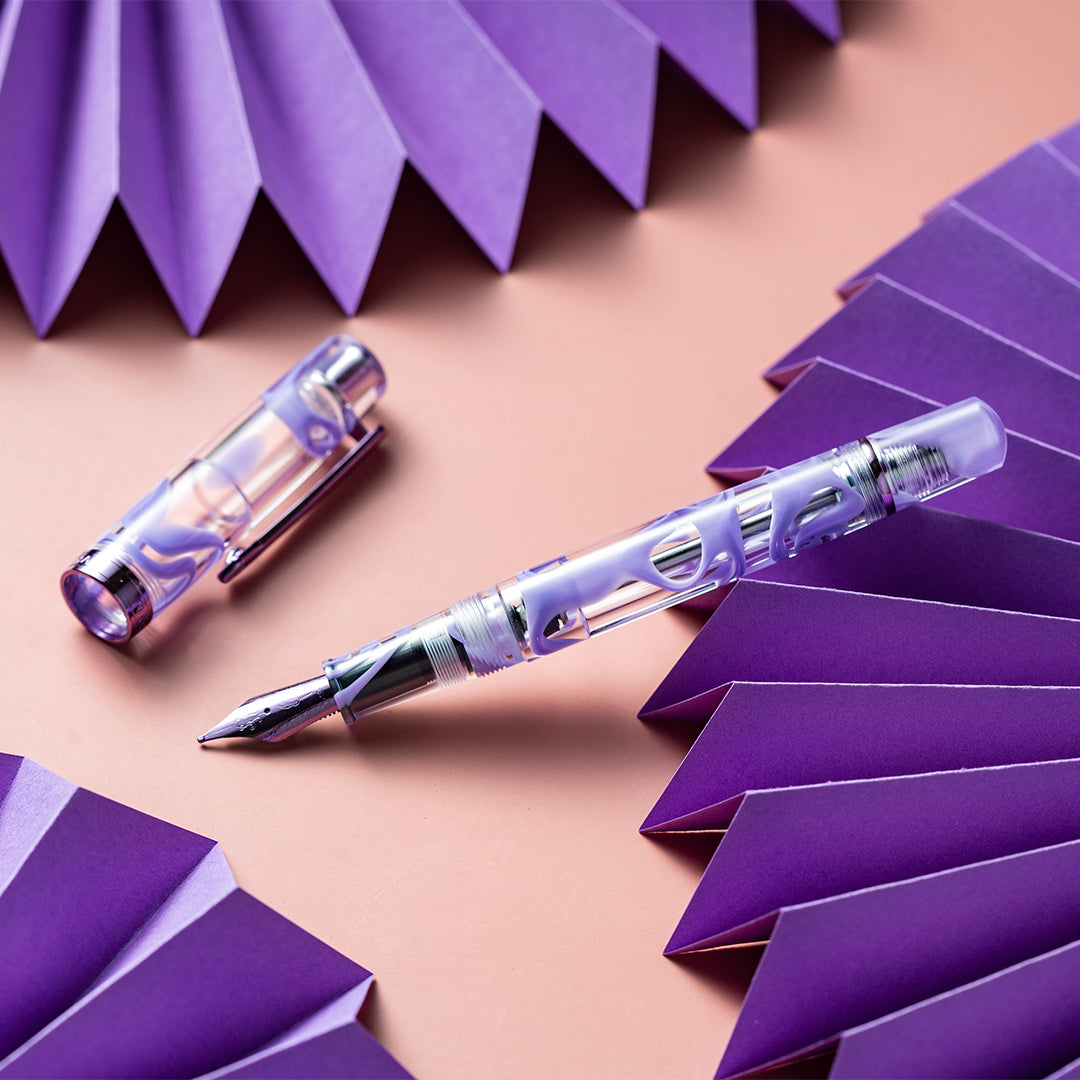 Nahvalur Original Plus Fountain Pen Lavender Tetra