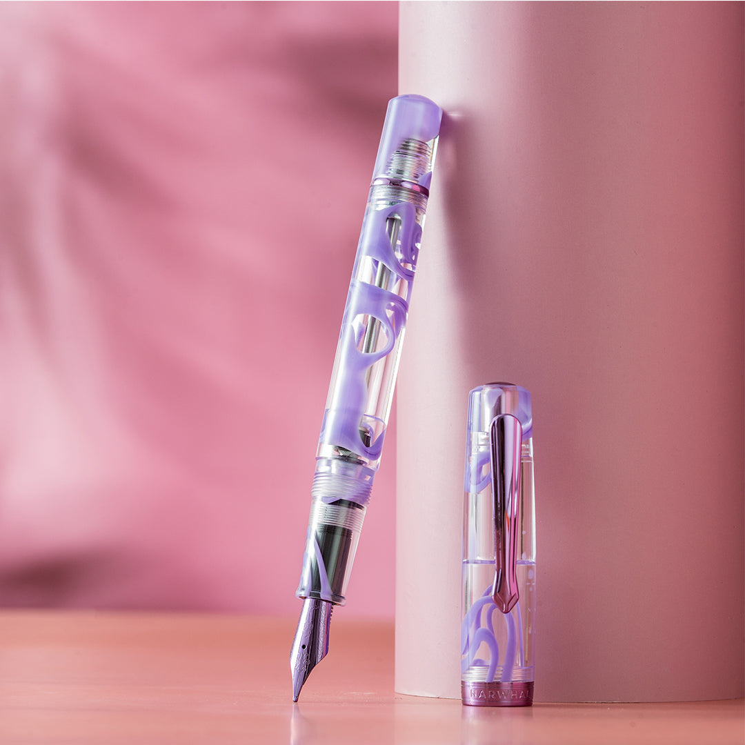 Nahvalur Original Plus Fountain Pen Lavender Tetra