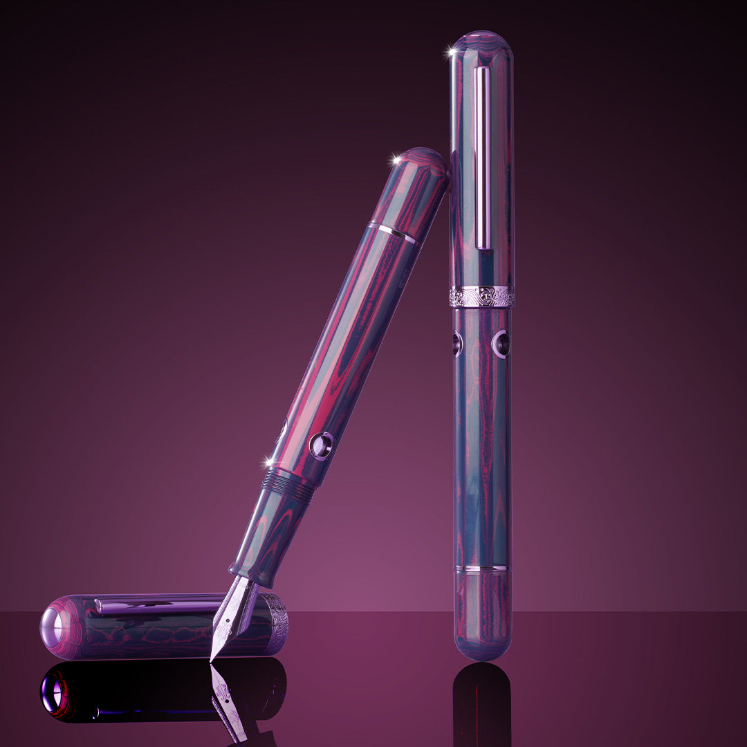 Nahvalur Nautilus Fountain Pen Anthias Violet