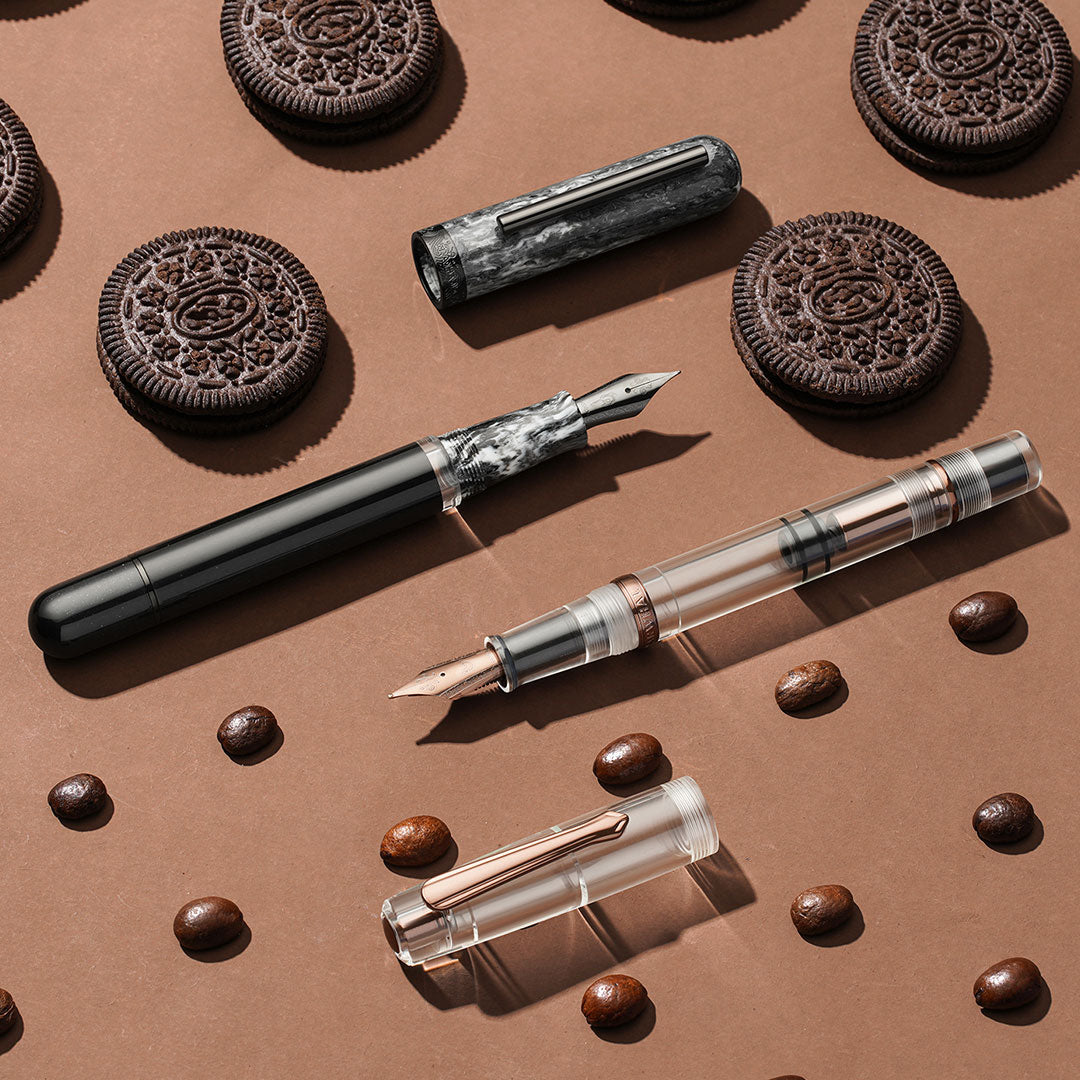 Nahvalur Voyage Fountain Pen Cookies & Cream