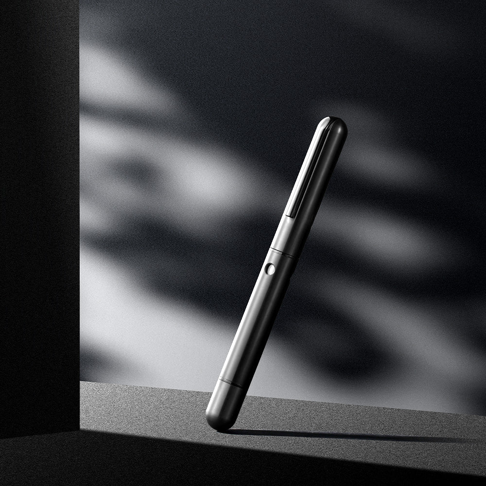 Nahvalur Nautilus Ti Fountain Pen Black