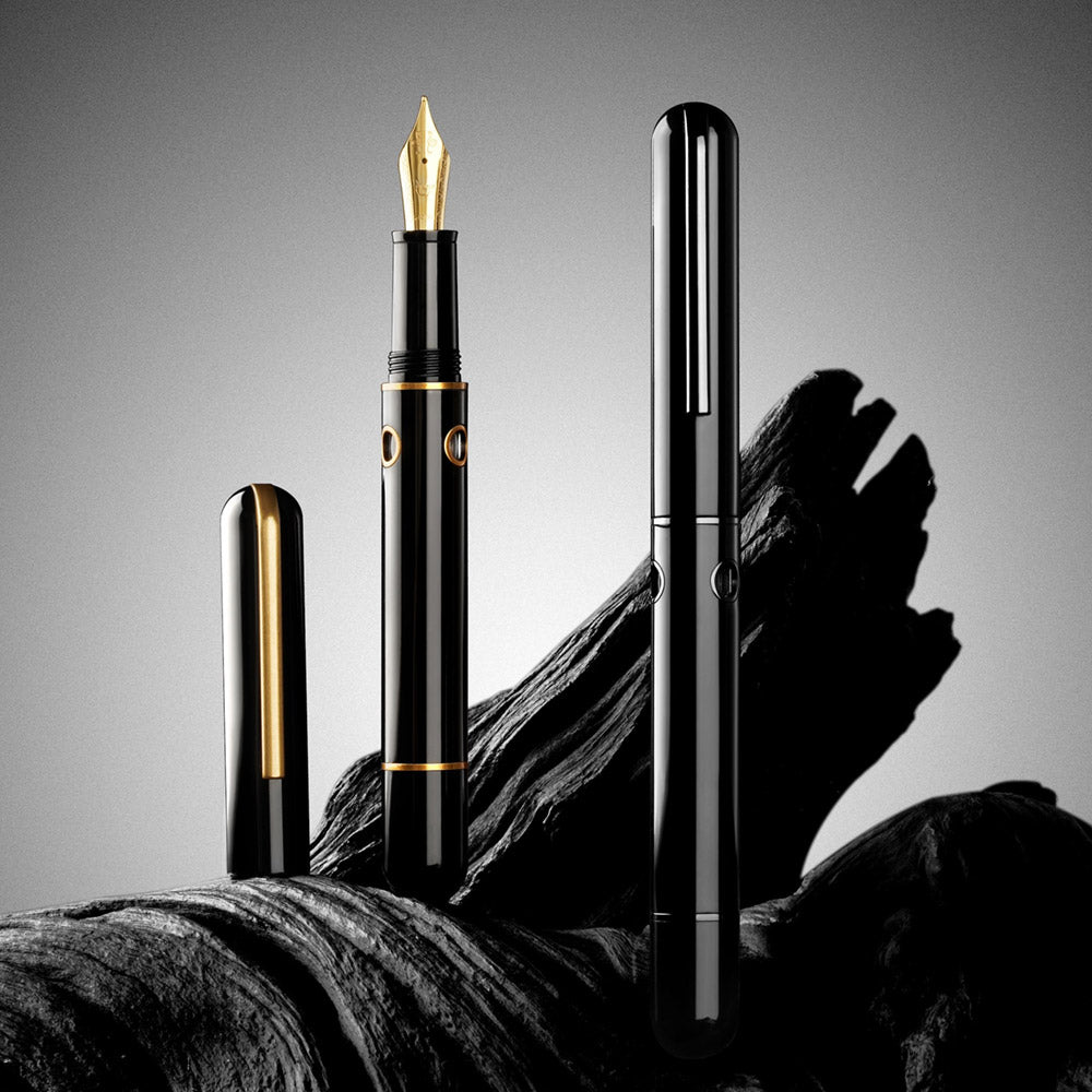 Nahvalur Nautilus Fountain Pen Cephalopod Black