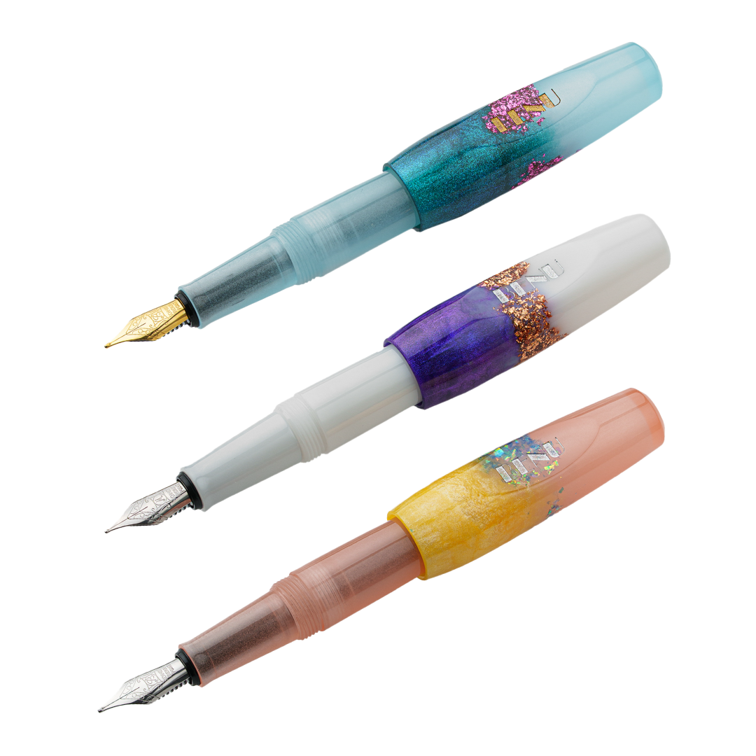 Benu Pixie Pocket Fountain Pen Luminous Haze Set of 3
