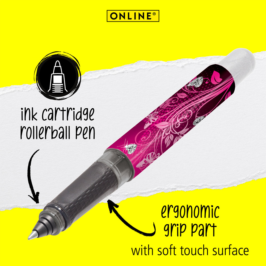 ONLINE College Rollerball Pink Dreams