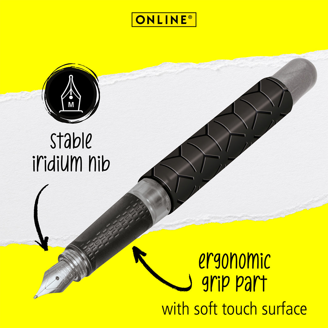 ONLINE College Fountain Pen Black Style