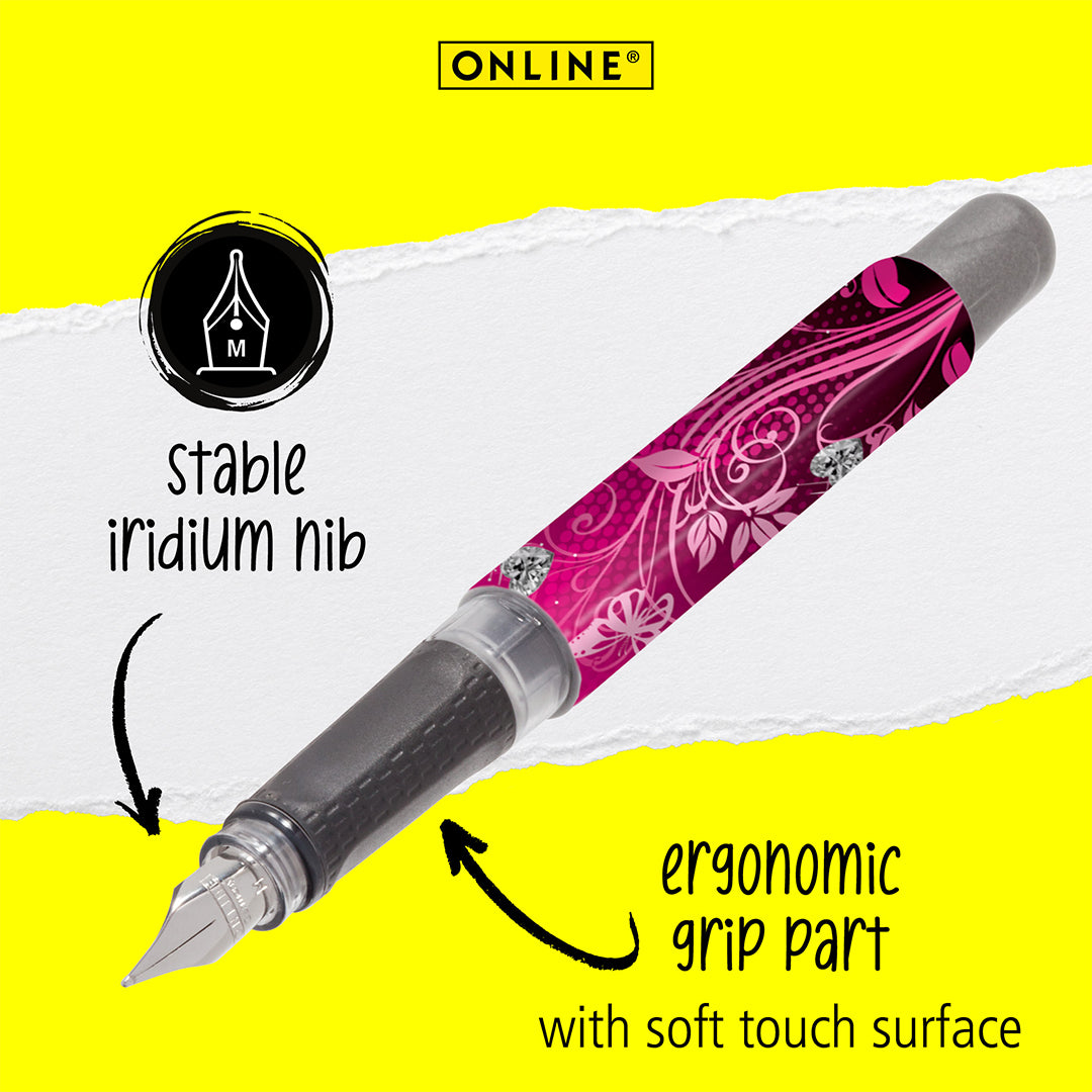 ONLINE College Fountain Pen Pink Dreams