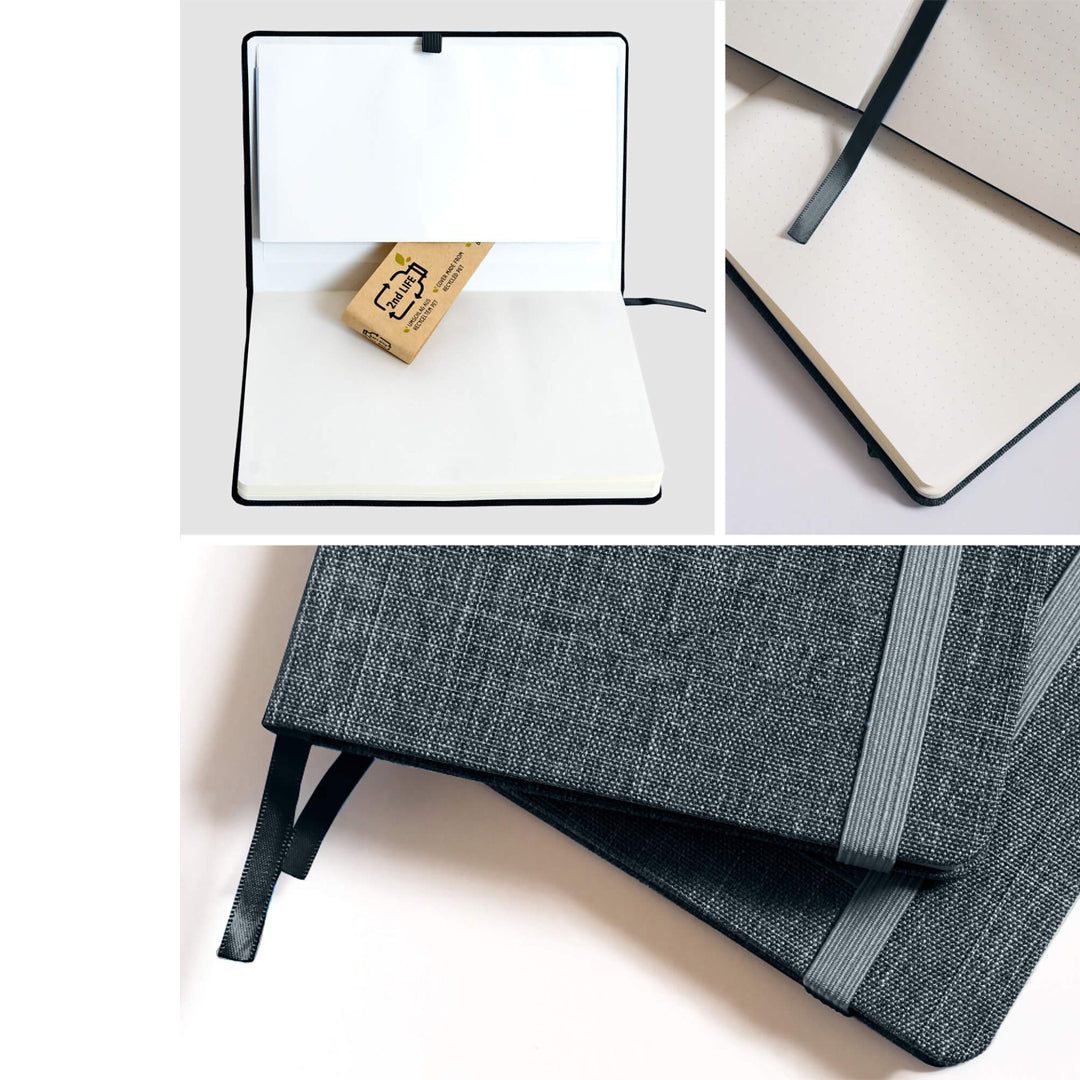 ONLINE 2nd Life Notebook A5 Grey Dotted