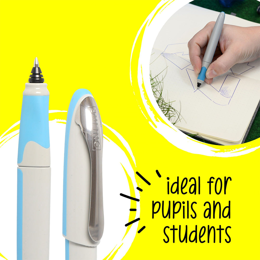 ONLINE AIR Blue Angel Certificated Rollerball Pen Blue n'Grey