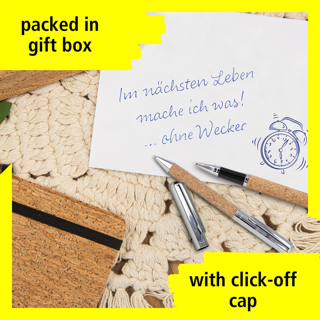 ONLINE Rollerball Pen Cork in Bamboo box