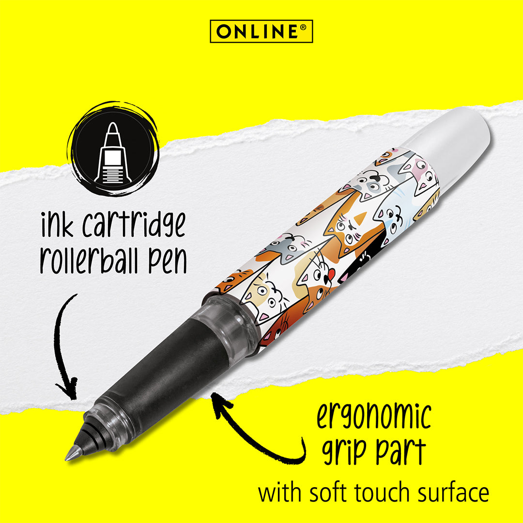 ONLINE Campus Rollerball Fluffy Cats